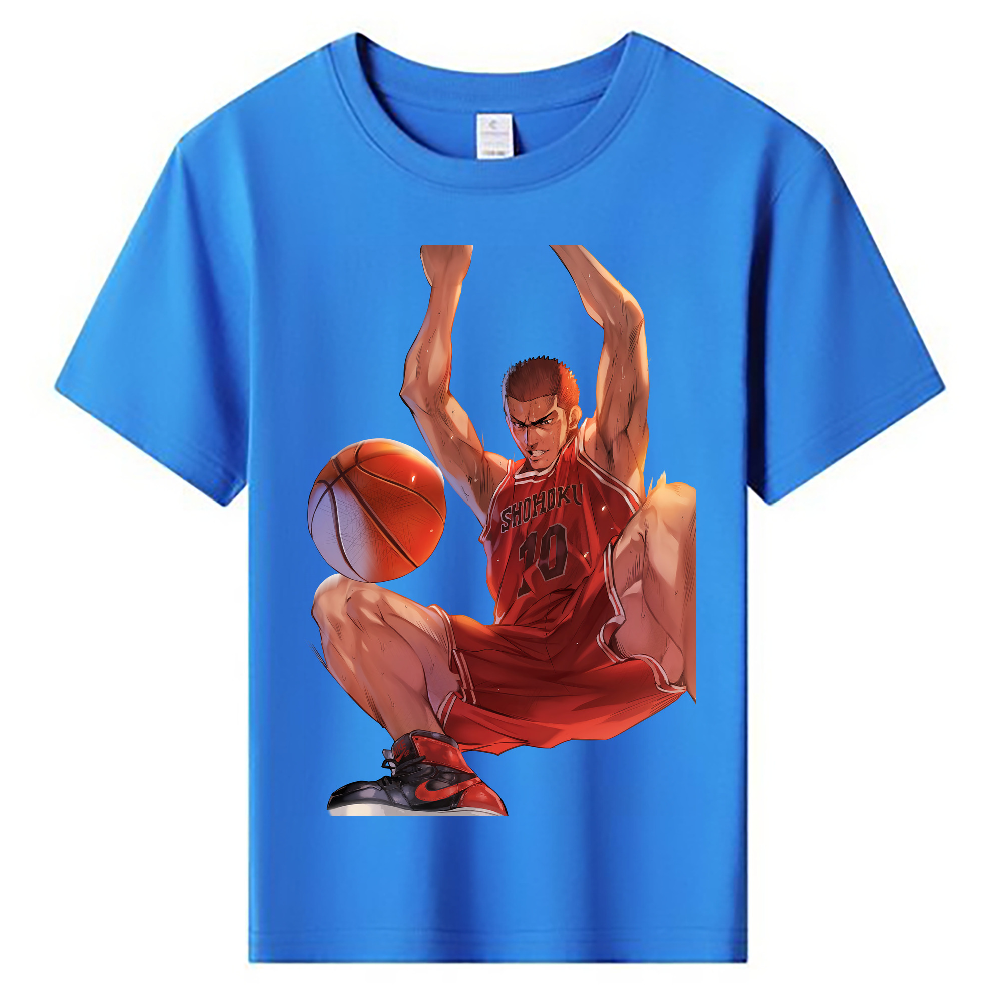（画像用） SLAM DUNK／スラムダンク 綿100％キッズTシャツ（フロントプリント）